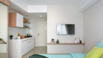 Desain Interior Apartemen Studio Minimalis Modern